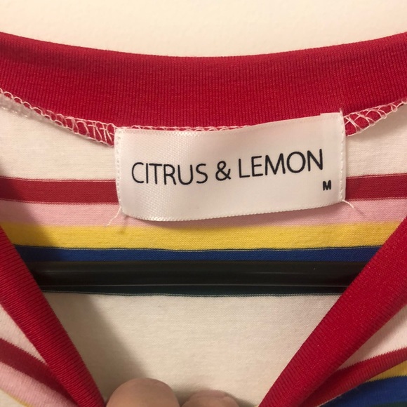 Striped multicolor shirt. - Picture 2 of 2